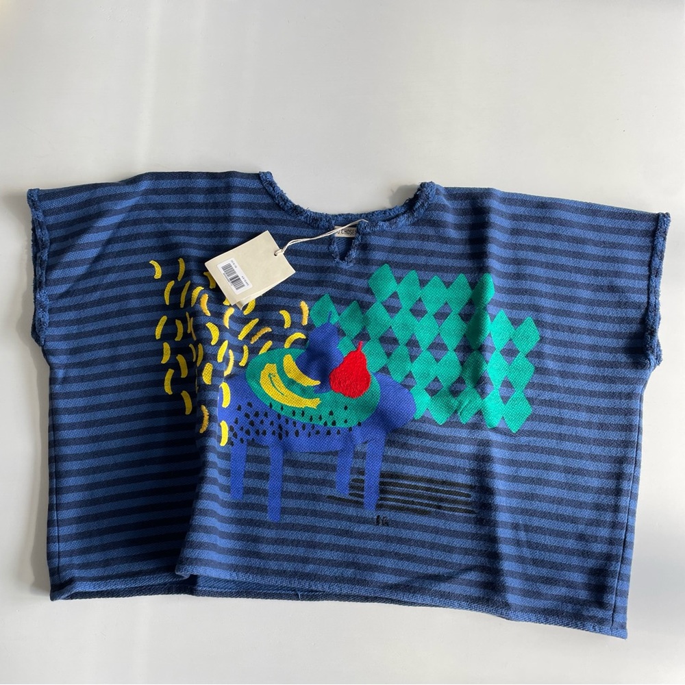 Nwt size 4-5 Bobo Choses Knitted top